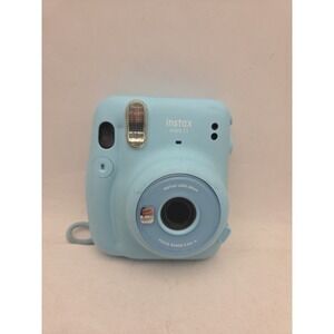 Fujifilm Instax Mini 11 Instant Camera - Sky Blue - TESTED WORKS GREAT